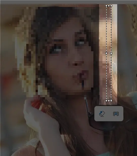 Windowsのペイントで写真へのモザイクのかけ方