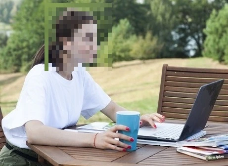 Windowsのペイントで写真へのモザイクのかけ方